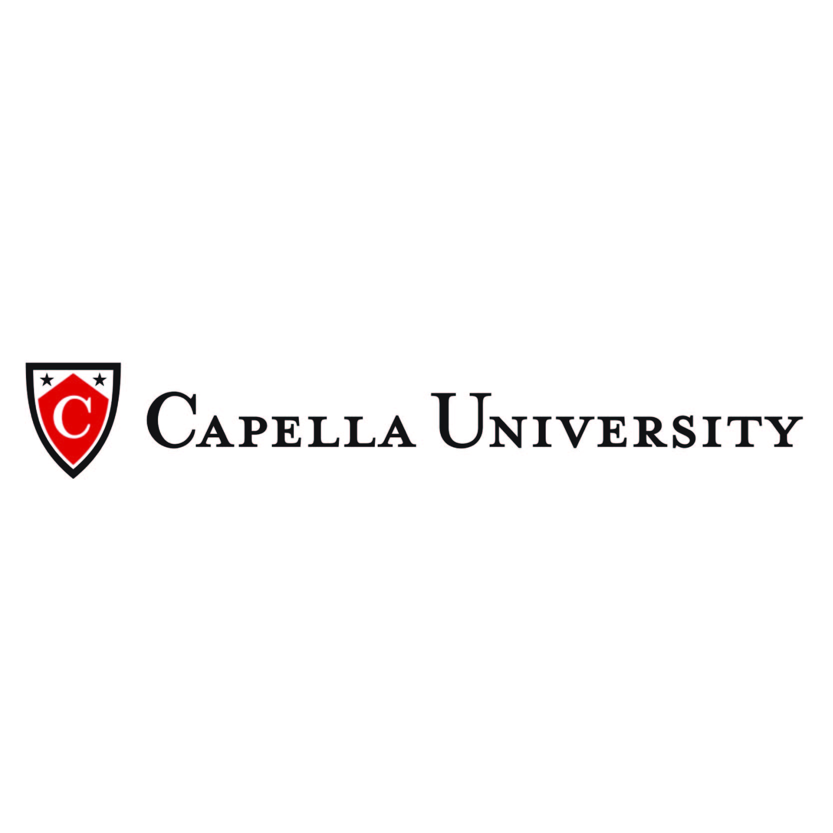 Customized Color Capella University Logo Iron On Transfers (Decal/Sticker) For T Shirt/Jerseys